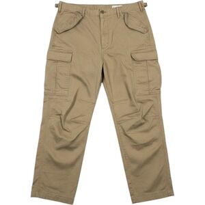 Gap Mens Khaki Tan Regenerative Cotton Utility Cargo Pants 33x30